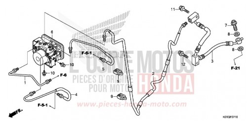 MODULATEUR ABS SH125ADG de 2016